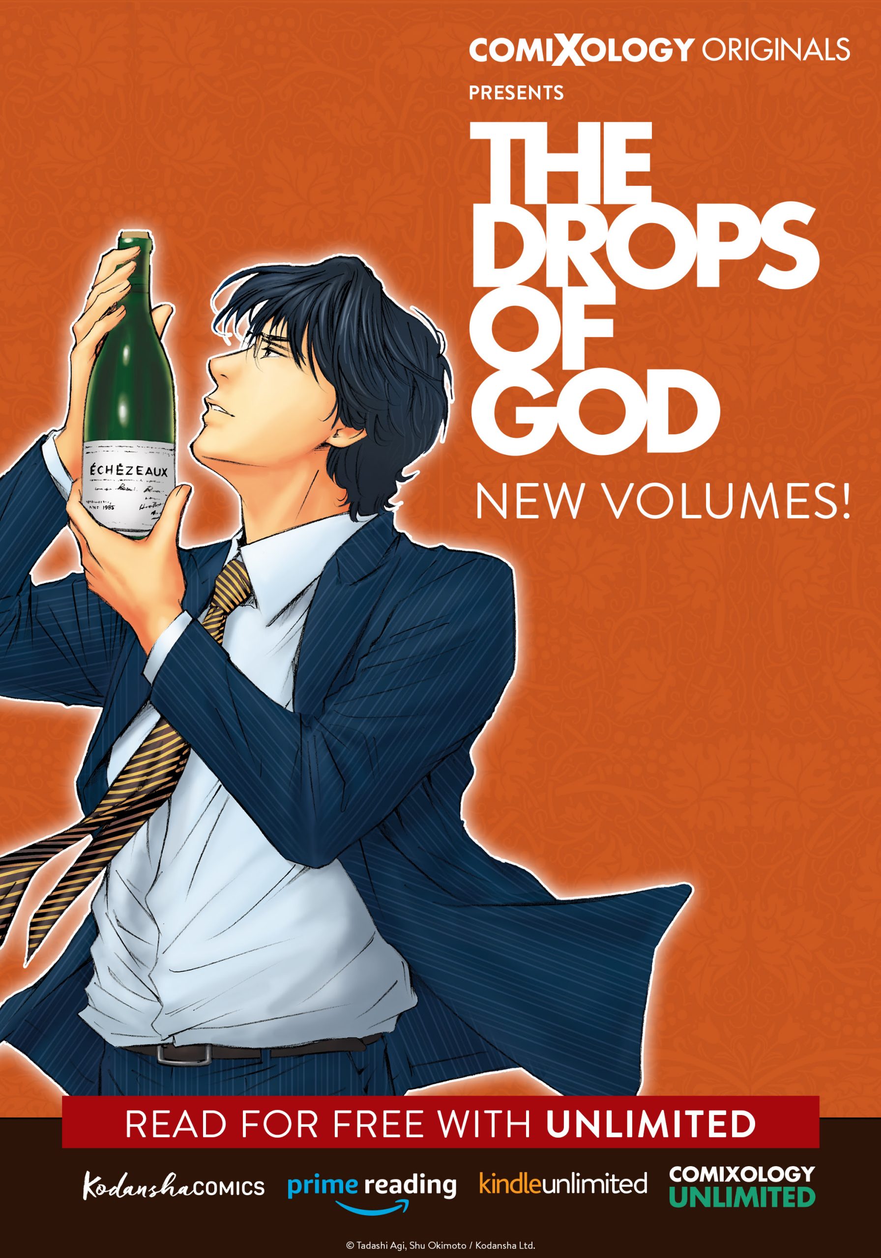 Now In English The Drops Of God New Volumes Debut On ComiXology The 